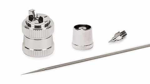 Grex 0.5mm Fan Spray Cap & Nozzle Kit [for TG, TS, XGi & XSi Airbrushes] #TFK-5