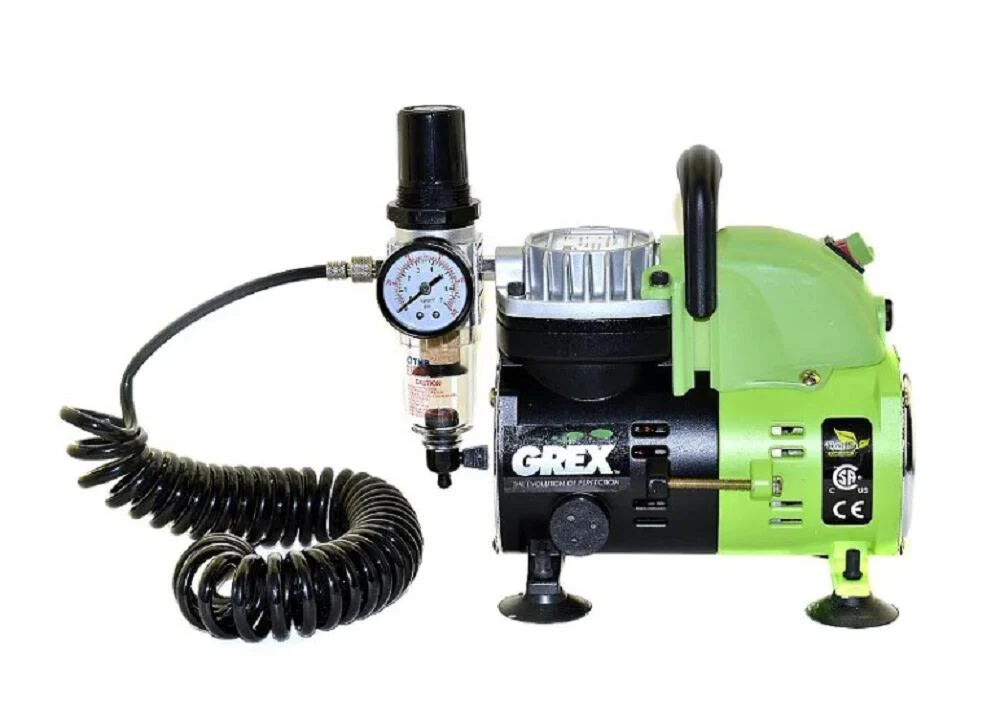Grex Power Tools 1/8 HP Portable Piston Air Compressor 115V - Image 2
