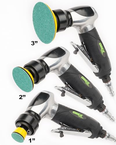 Grex - AOS368K - Air Powered 105° Angle Random Orbital Sander Kit - Image 8