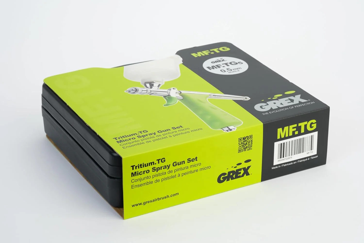 Grex MF.TG5 Micro Spray Gun Set - TG5, Top Fed, 0.5mm Nozzle - Image 5