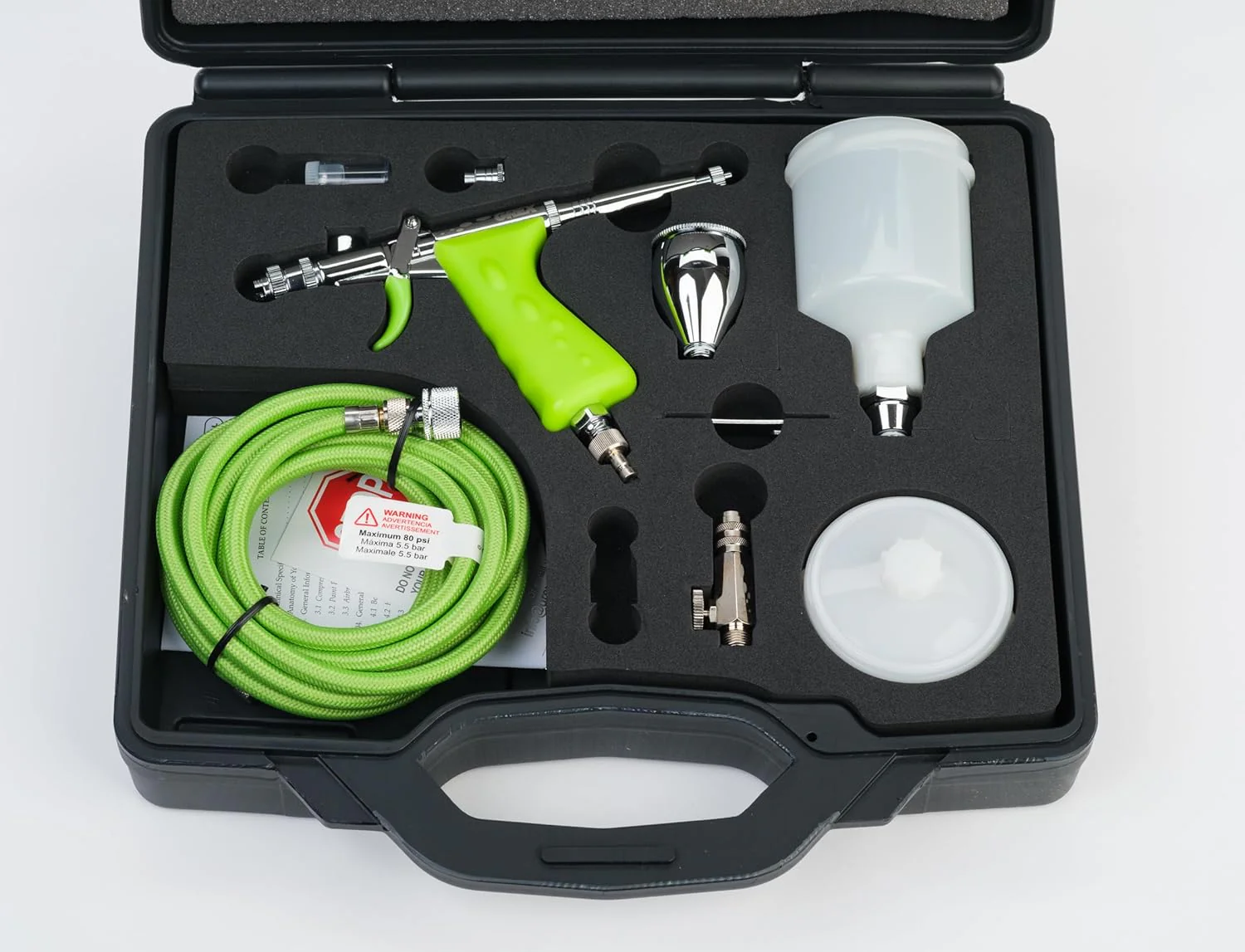 Grex MF.TG5 Micro Spray Gun Set - TG5, Top Fed, 0.5mm Nozzle - Image 8