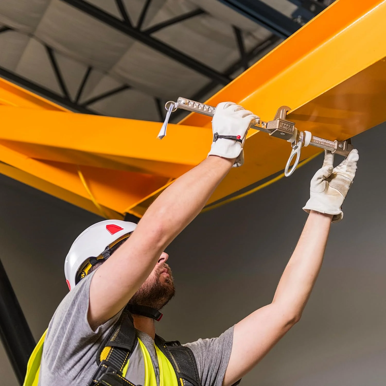 Guardian Beamer 2000, Fits 3.5 in. to 14 in. Beams Up to 1.25 in. Thick, OSHA and ANSI Compliant - 00101 - Image 7