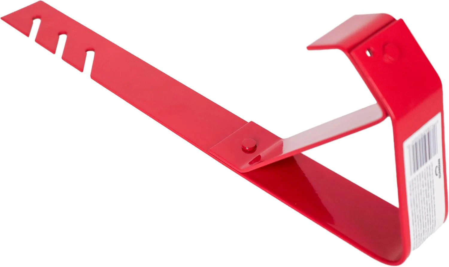 Guardian 2504 Fixed Heavy Duty Roofing Bracket for Use with 12/12 Pitch Roofs 6" x 45° Degree Fixed Angle Platform Powder Coated Red OSHA Compliant - Image 6