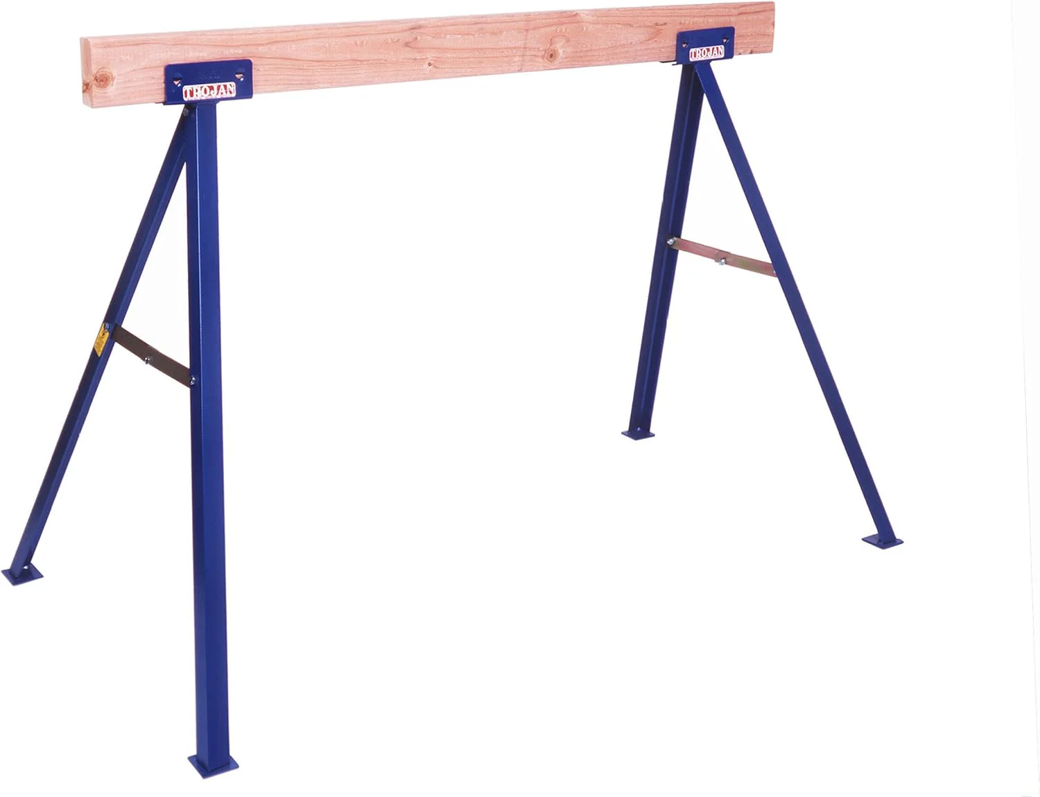 Guardian Fall Protection (TS-27) 27" Tall Sawhorse (includes legs for one sawhorse), Blue Powder Coat Finish - Image 2