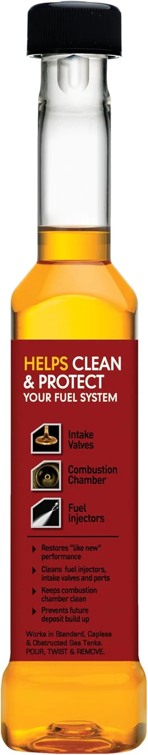 Gumout 510013W-6PK Fuel System Cleaner, High Mileage Fuel Injector Cleaner (Pack of 6) - Image 2