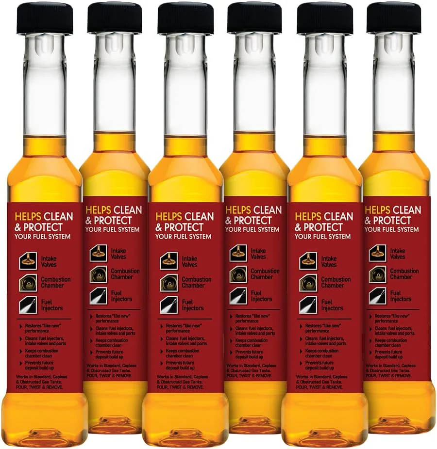Gumout 510013W-6PK Fuel System Cleaner, High Mileage Fuel Injector Cleaner (Pack of 6) - Image 3