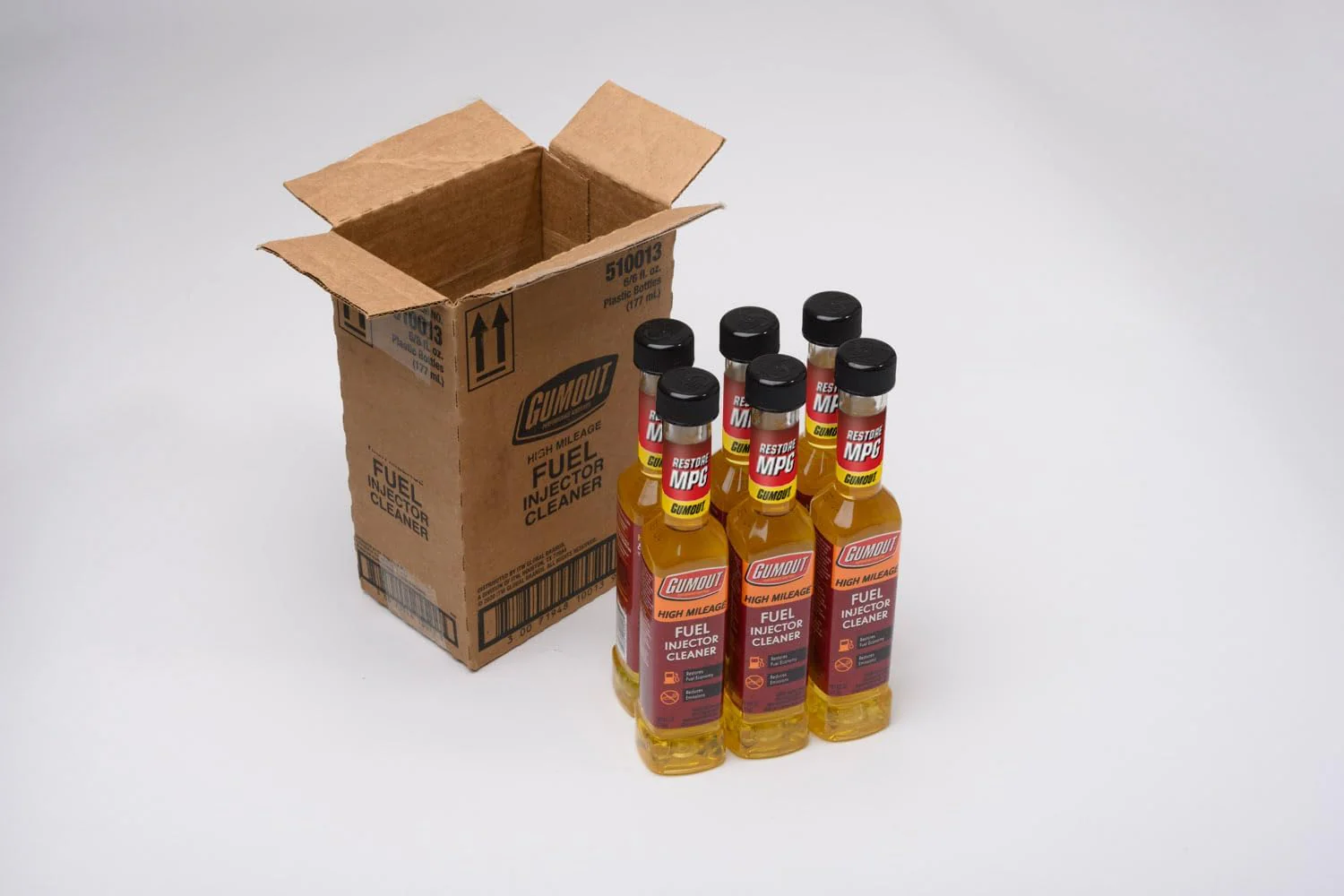 Gumout 510013W-6PK Fuel System Cleaner, High Mileage Fuel Injector Cleaner (Pack of 6) - Image 7