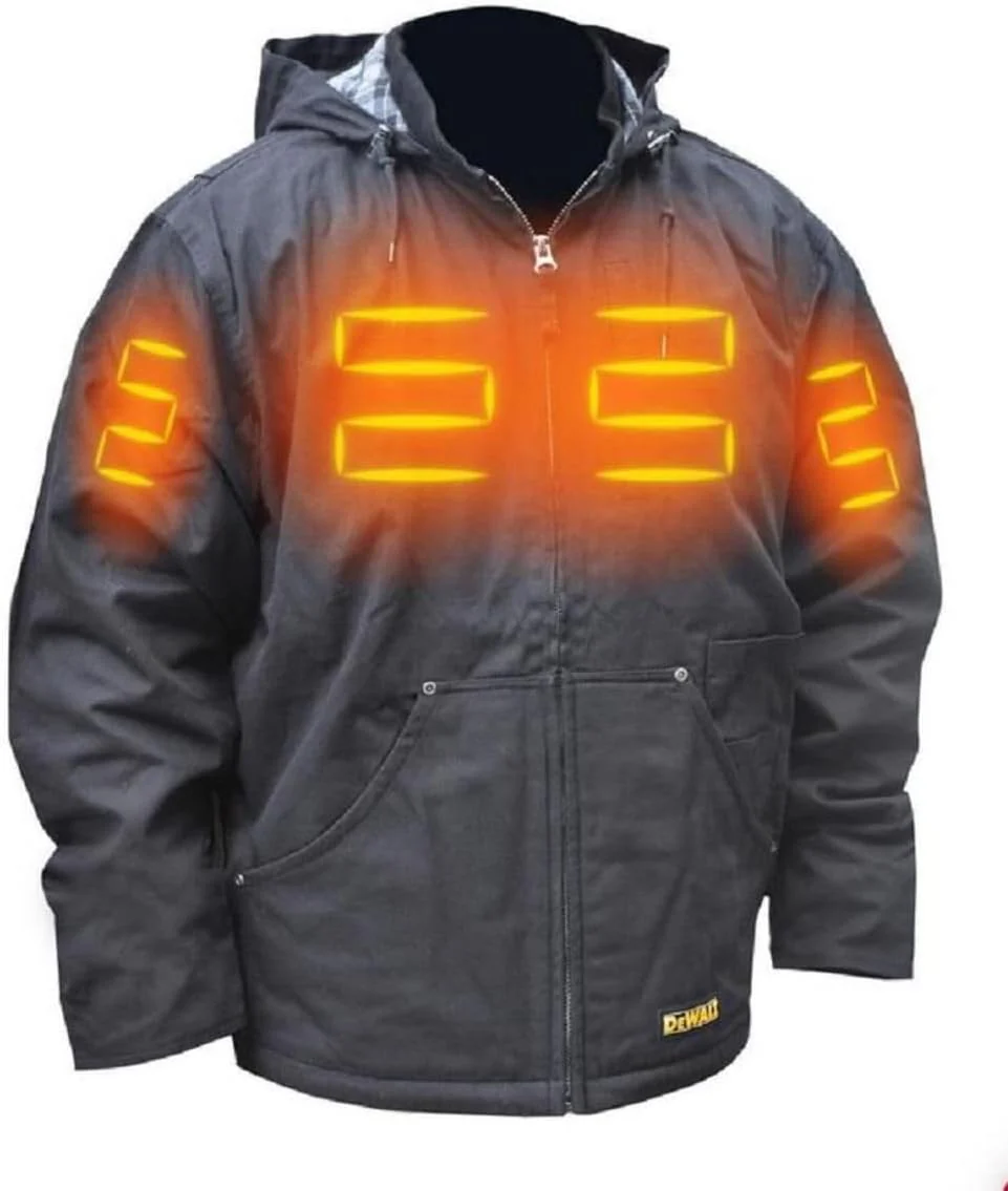 DEWALT (DCHJ076ATB-L) Heated Lightweight Soft Shell Jacket Kit, Large - Image 3