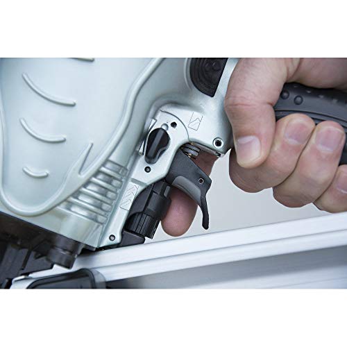 Hitachi NR90AES1 Framing Nailer, 2-Inch to 3-1/2-Inch Plastic Collated Full Head Nails, 21 Degree Pneumatic, Selective Actuation Switch, 5-Year Warranty (Discontinued by the Manufacturer) - Image 3