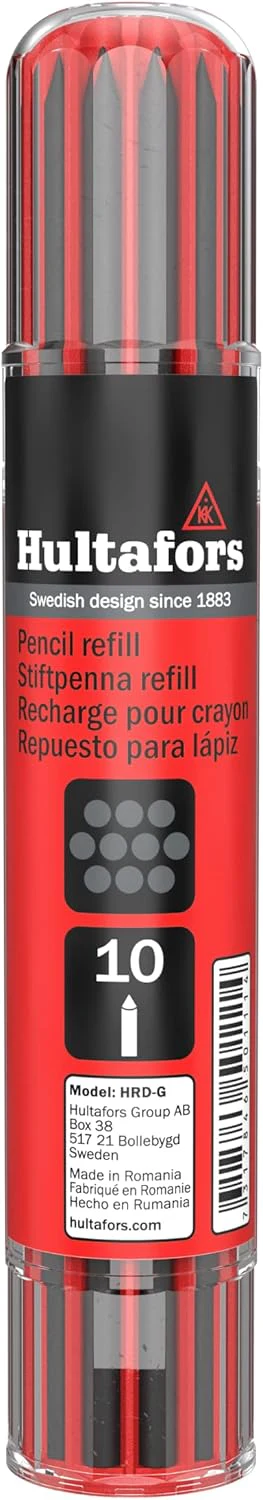 Hultafors Tools 650110 Dry Marker Refills HRD G, Graphite - Image 5