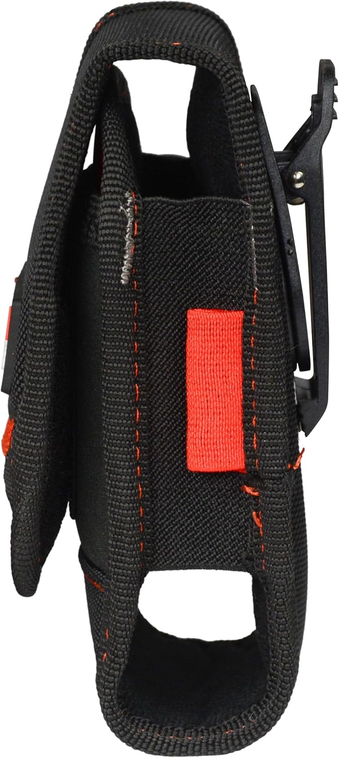 Hultafors Work Gear HT5114 Smartphone Holder, Swivel Belt Clip, Fits Most Smart Phone Models, Front Pocket for Cards - Image 4