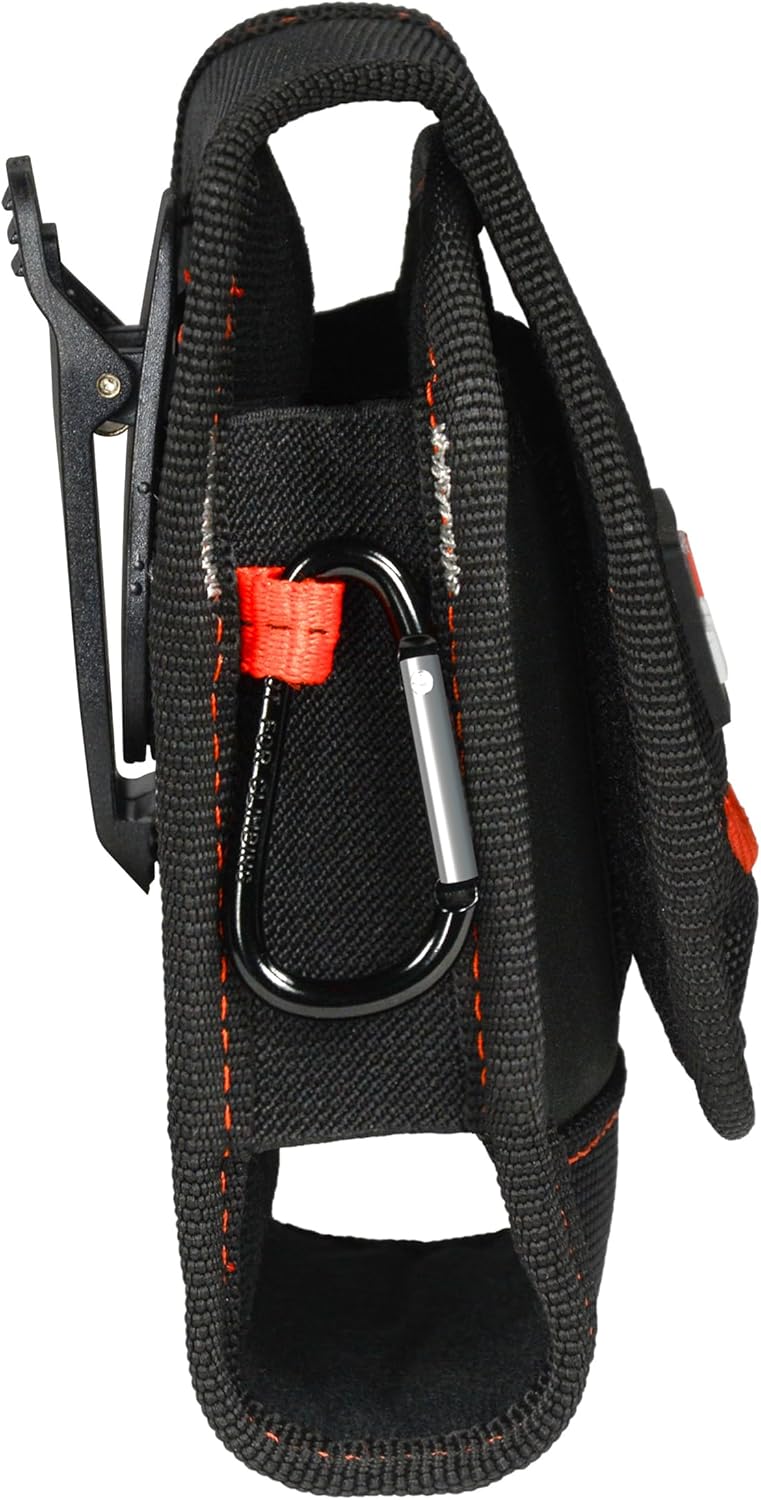 Hultafors Work Gear HT5114 Smartphone Holder, Swivel Belt Clip, Fits Most Smart Phone Models, Front Pocket for Cards - Image 5