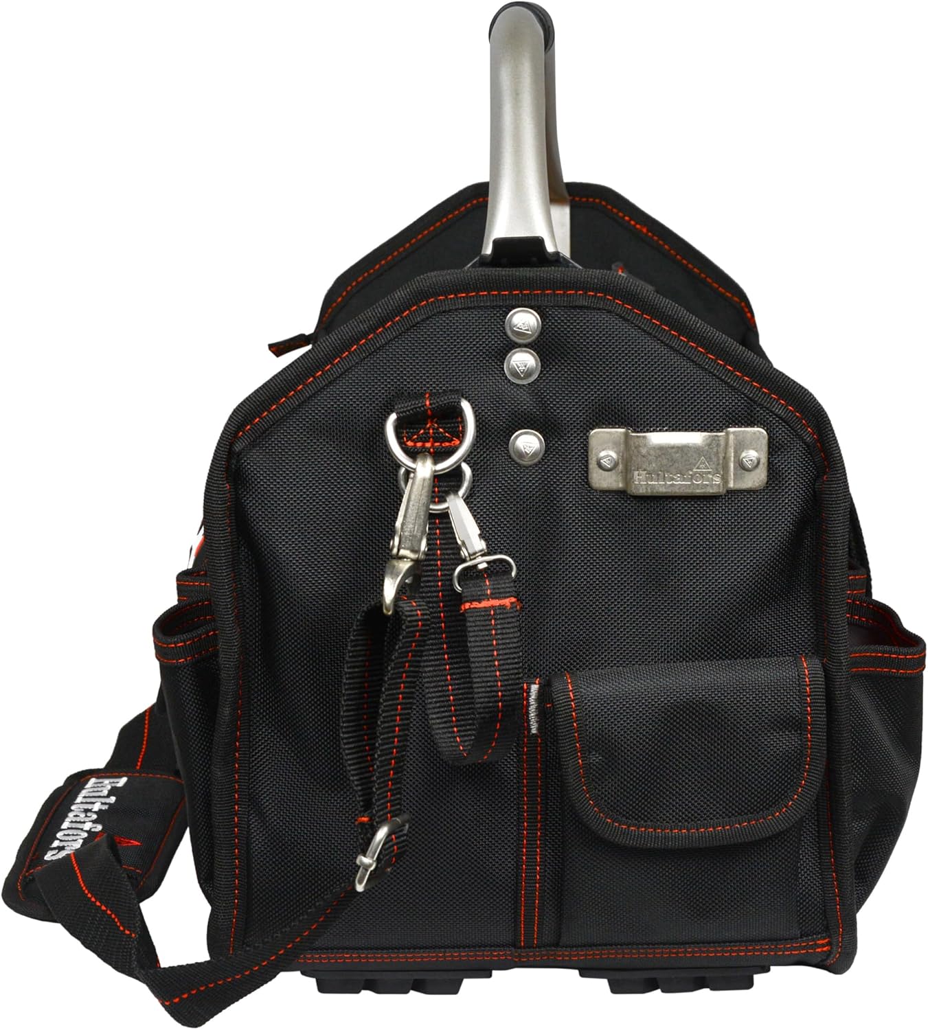 Hultafors HT5597 Work Gear Open-Top Tool Carrier, 35 Pockets, Heavy Duty Ballistic Polyester Tool Bag, Durable Base Pad Feet, Collapsible Bar Injected Mold Handle, Tape Strap, Measuring Tape Clip - Image 10