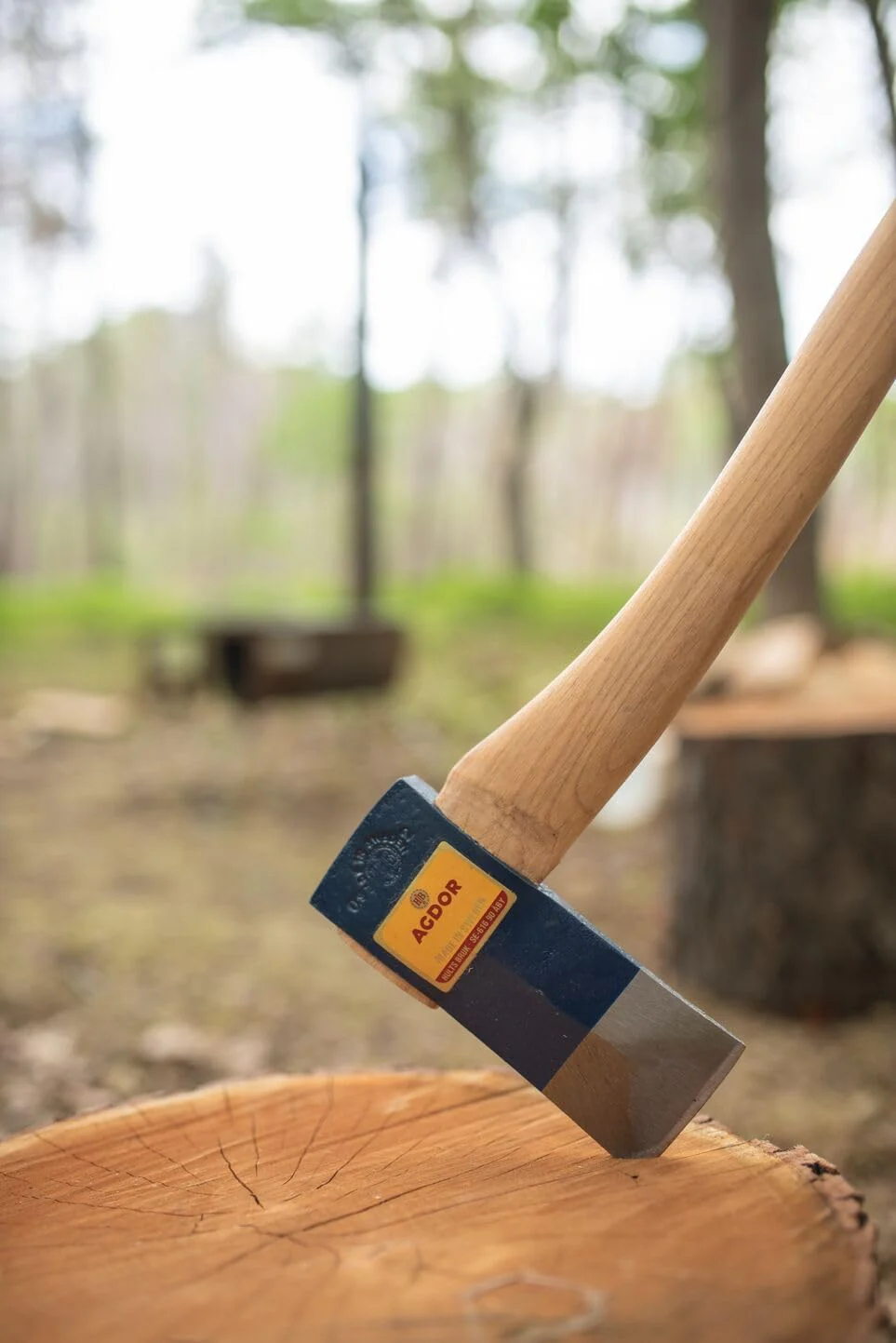 Hults Bruk 840580 Agdor Splitting Hatchet 20-2 lb Head, 20" Handle - Image 6