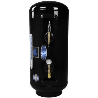 Industrial Air IT20ASME 20 gallon ASME Certified Vertical/Horizontal Air Receiver Tank, Black, 33.4 x 14 x 18.8 inches - Image 2