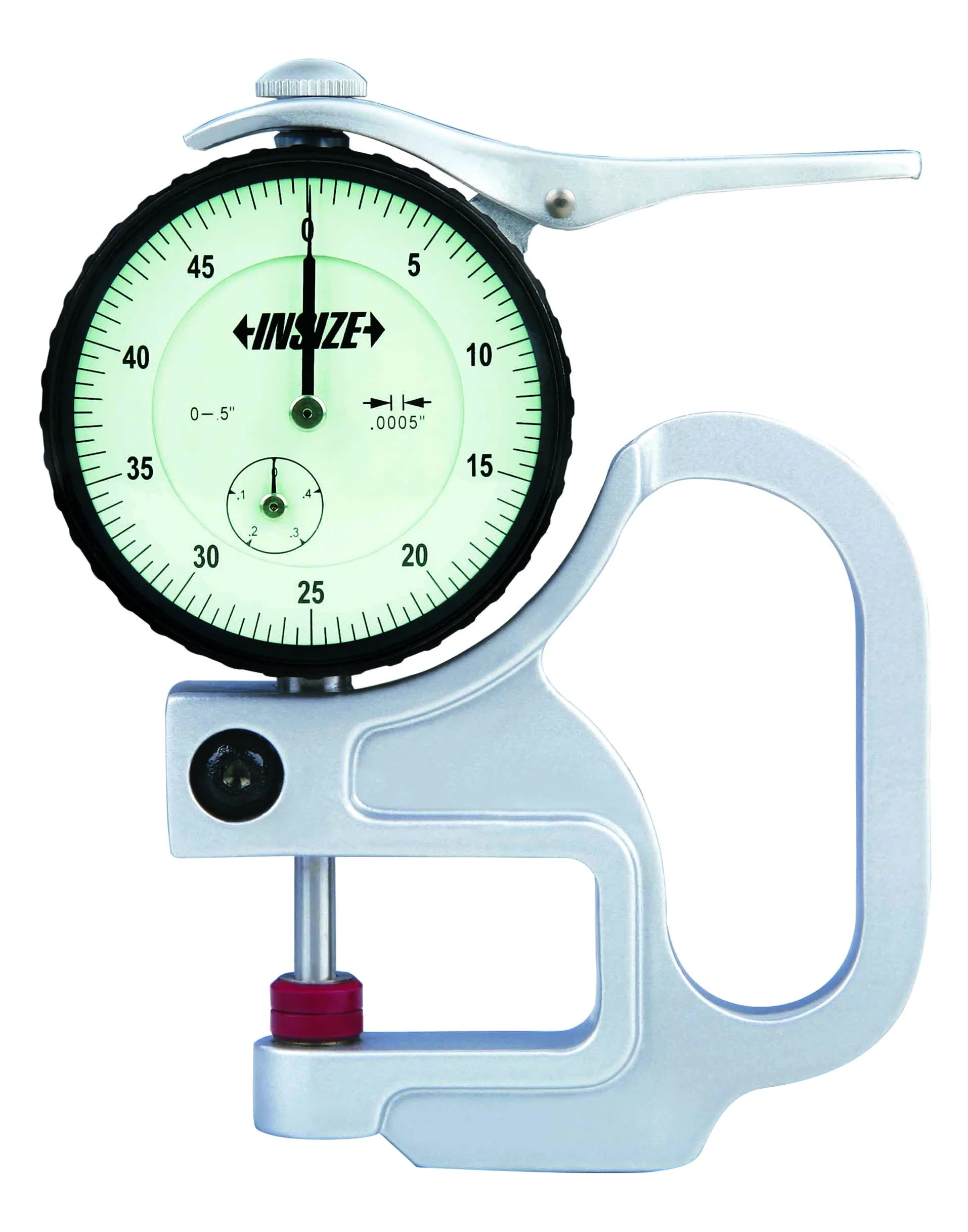 INSIZE 2364-055 Thickness Gage, Graduation 0.0005", 0" - 0.5"