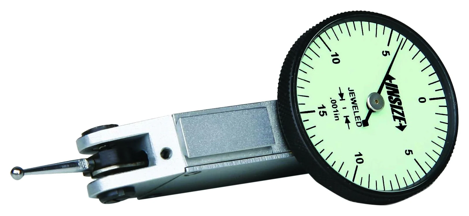 INSIZE 2381-301 Dial Test Indicator, Graduation 0.0001", 0.008"