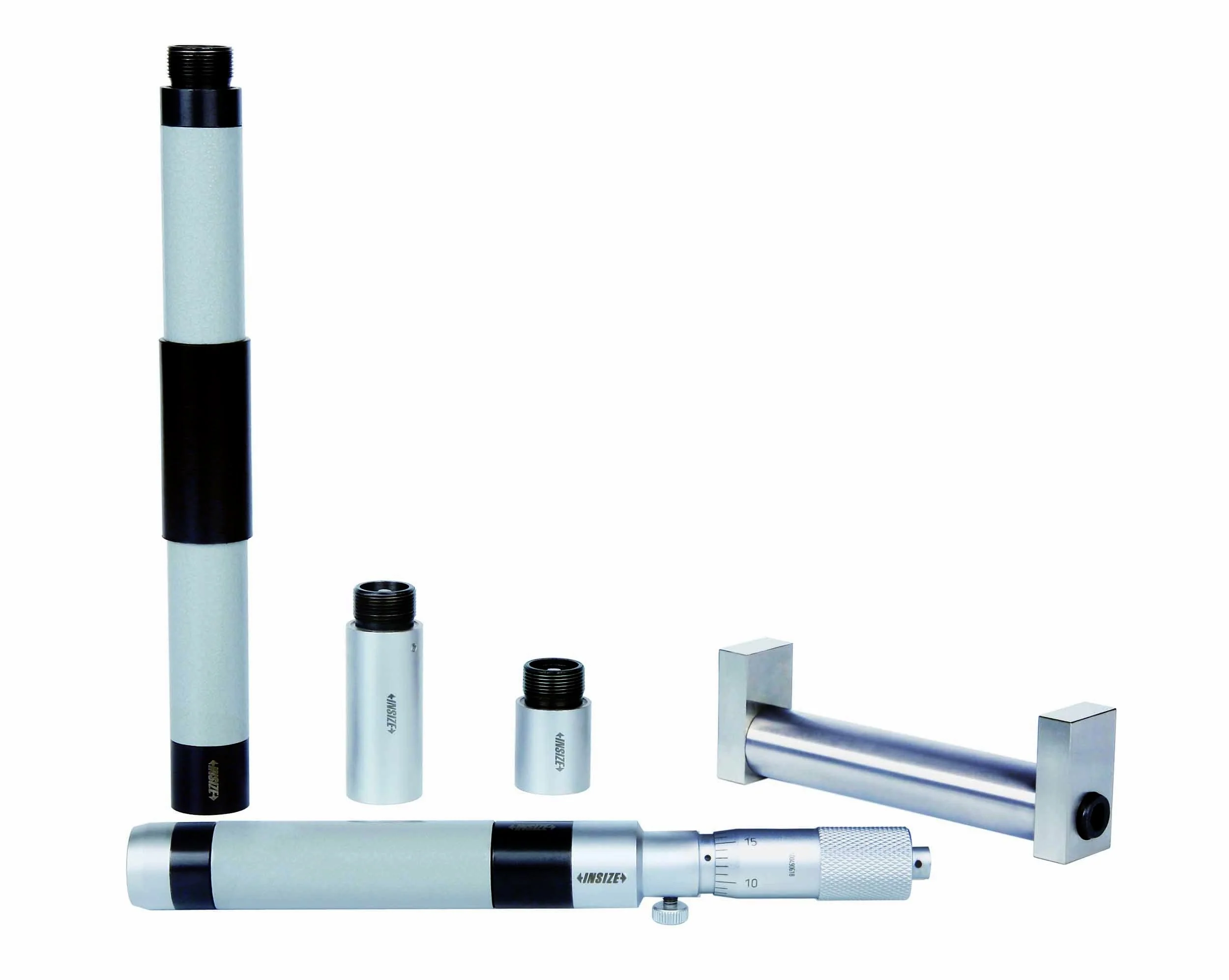 INSIZE 3225-84 Tubular Inside Micrometer, 0.001" Graduation, 4" - 84"
