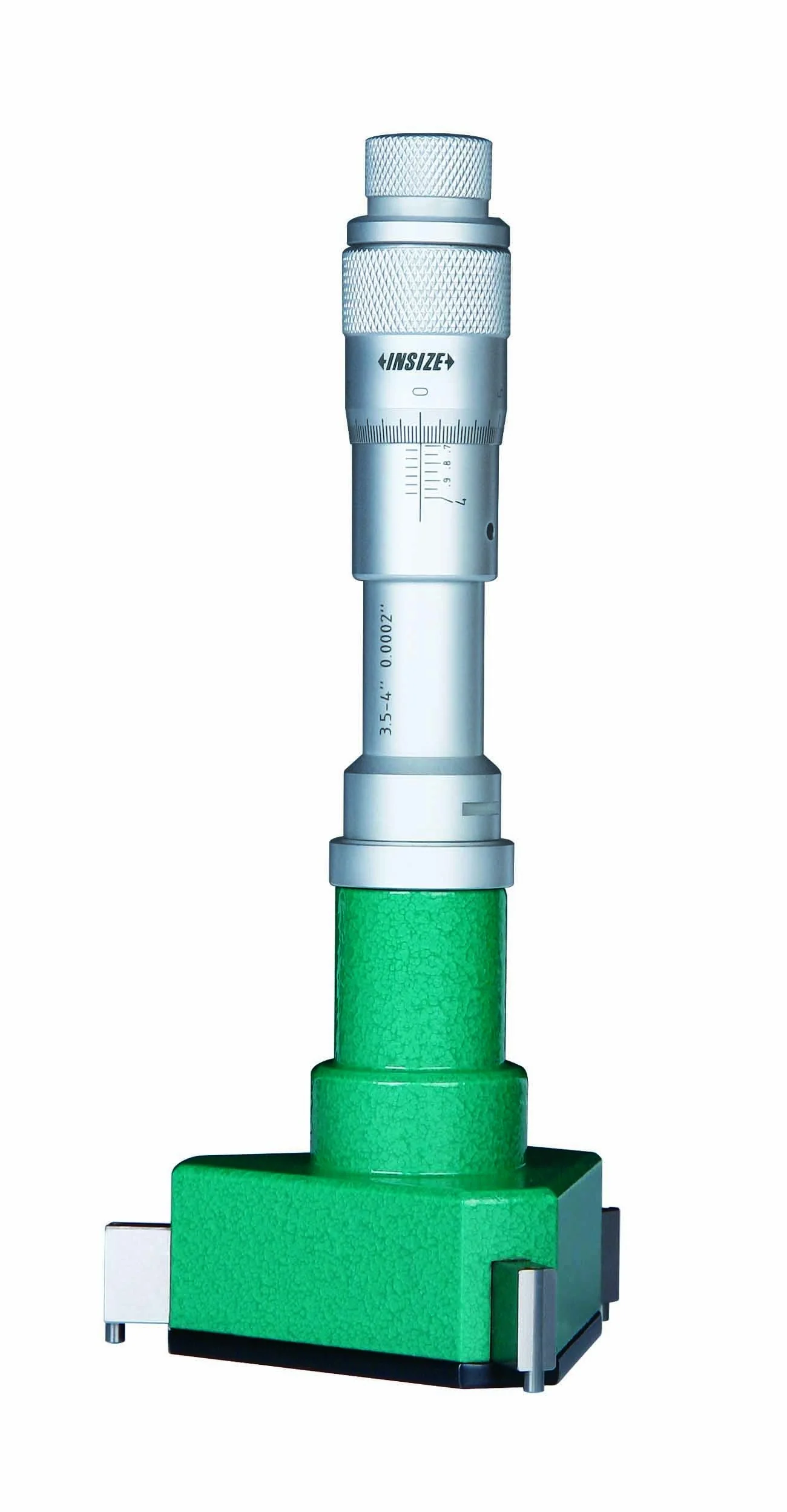 INSIZE 3227-E5 Three Points Internal Micrometer, 4"-5", Graduation 0.0002"