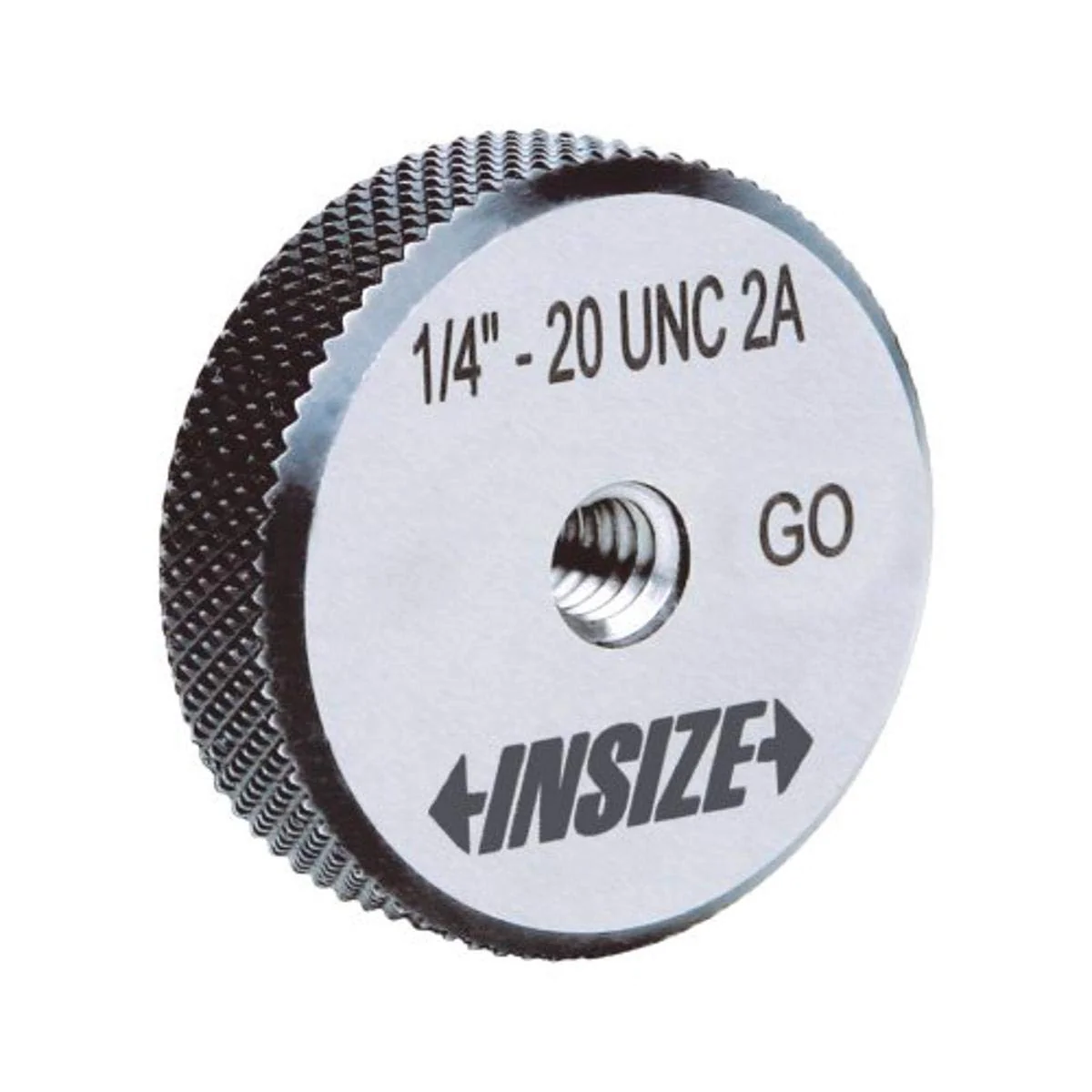 INSIZE 4121-1A2 American Standard Thread Ring Gage, Go, 1/2-20 UNF