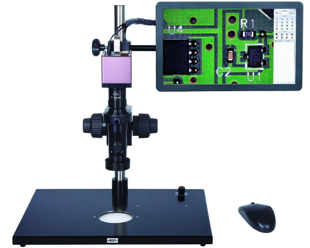 INSIZE ISM-DL301-U Digital Measuring Microscope, Black - Image 2