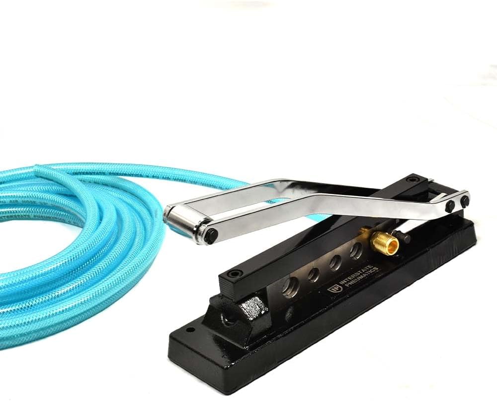 Interstate Pneumatics H8-KIT1 Heavy-Duty Bench Crimper (H8) with Ferrules, 0.718 Inch ID x 1 Inch & 0.656 Inch ID x 1 Inch (Pack of 50) - Image 5