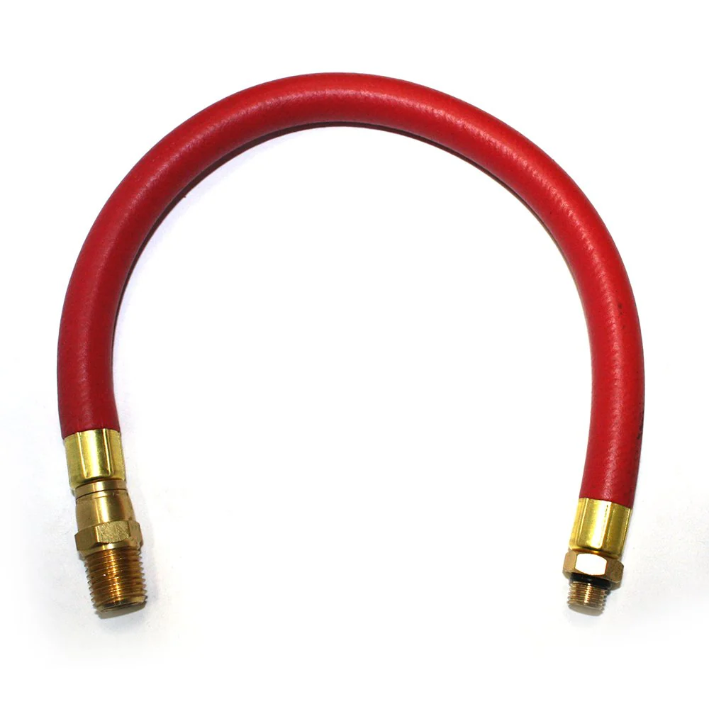 Interstate Pneumatics TW100 12 Inch Red Hose Whip for Inflator - Image 2