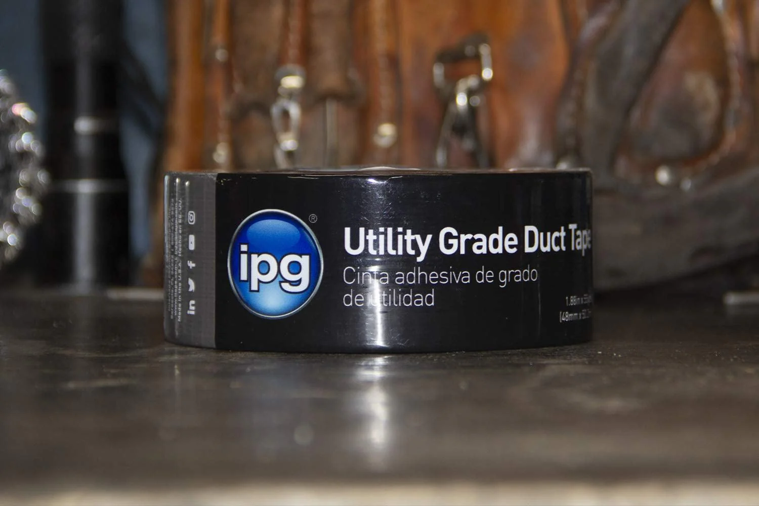 IPG 6560 Utility Grade Duct Tape 1.88" x 55 yd, Silver (Single Roll) - Image 5