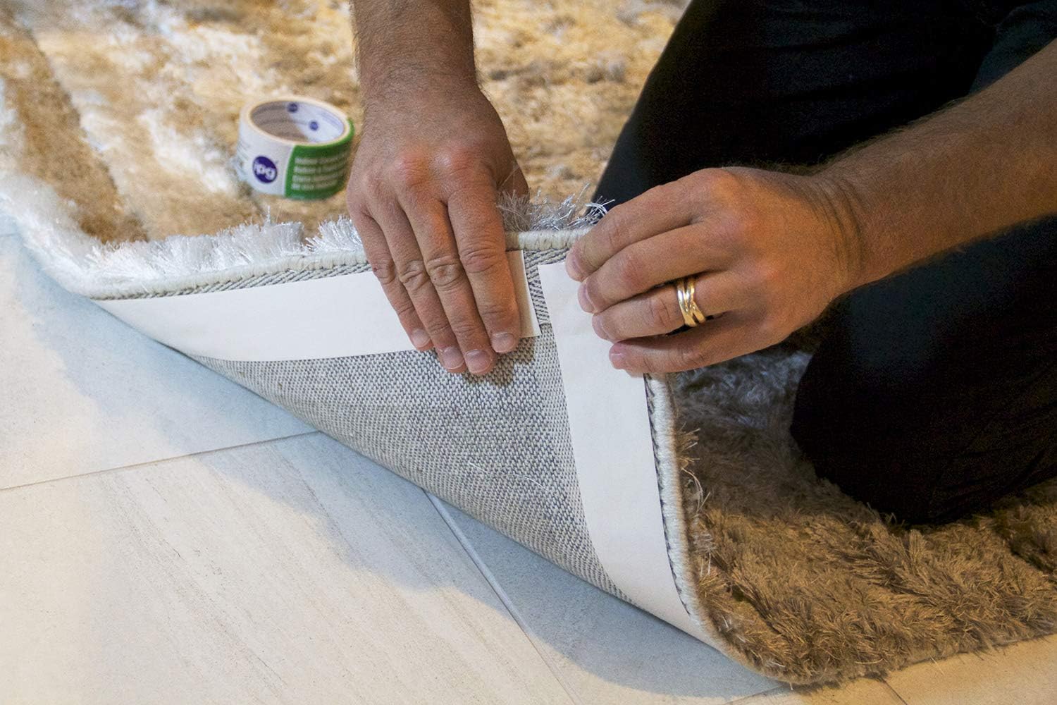 IPG Double-Sided Indoor Carpet Tape, 1.88" x 10 yd (Single Roll) - Image 4