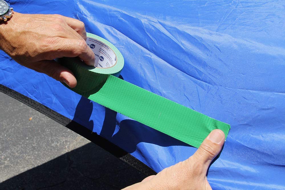IPG JobSite DUCTape, Colored Duct Tape, 1.88" x 60 yd, Green (Single Roll) - Image 6