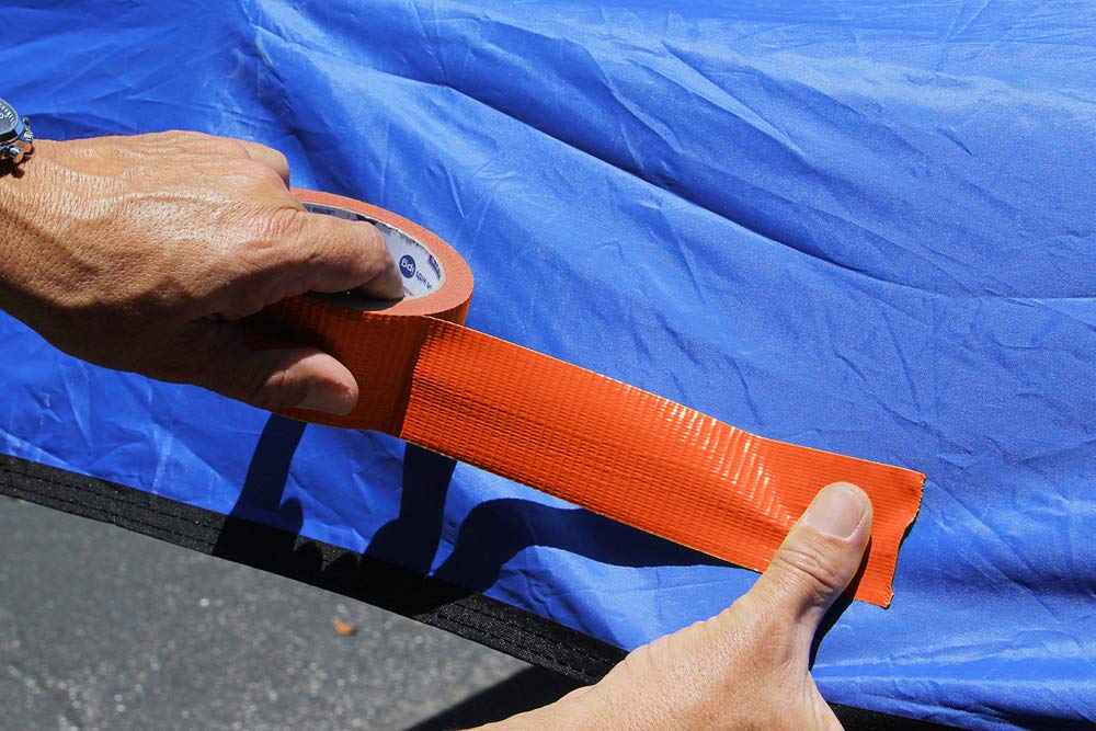 IPG (20C-0R2) JobSite DUCTape, Colored Duct Tape, 1.88" x 60 yd, Orange (Single Roll) - Image 5