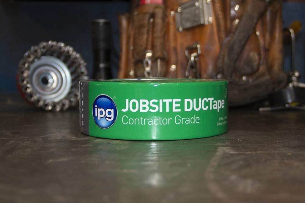 IPG (4398) JobSite DUCTape, Contractor Grade Duct Tape, 3.77" x 60 yd, Silver (Single Roll) - Image 7