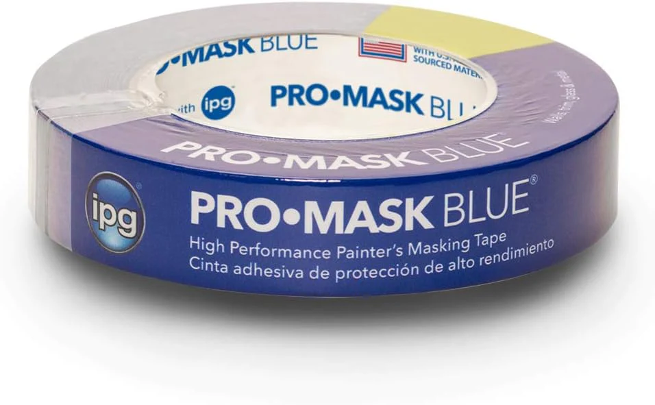 IPG PMD24 Blue ProMask, 14-Day Painter's Tape, 0.94" x 60 yd (Single Roll) - Image 2