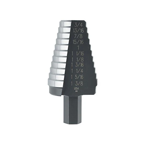 IRWIN 10225 Unibit General Purpose Step Drill Bit Set - Image 6