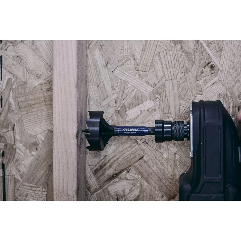 IRWIN IWAX2006 Speedbor Supreme 1-3/4-in X 6-in Woodboring Self-Feed Drill Bit - Image 9