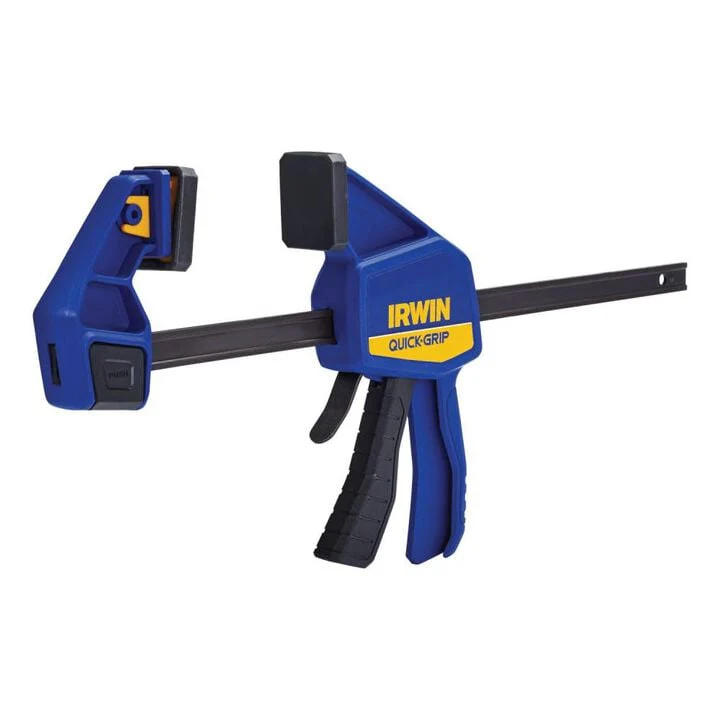 IRWIN 1964718 QUICK-GRIP Bar Clamp, One-Handed, Medium-Duty, 12-Inch - Image 2