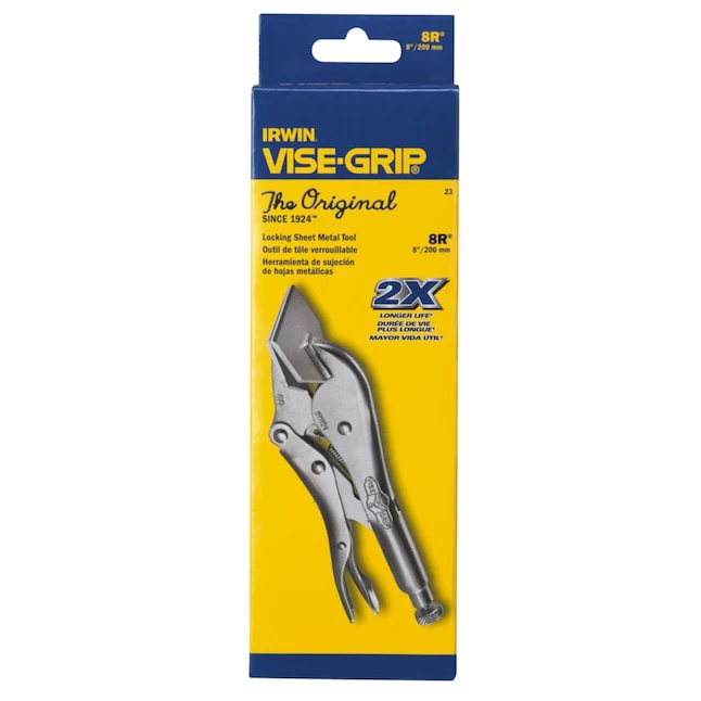 IRWIN 23 VISE-GRIP Original Locking Pliers/Sheet Metal Tool, 8-Inch - Image 2