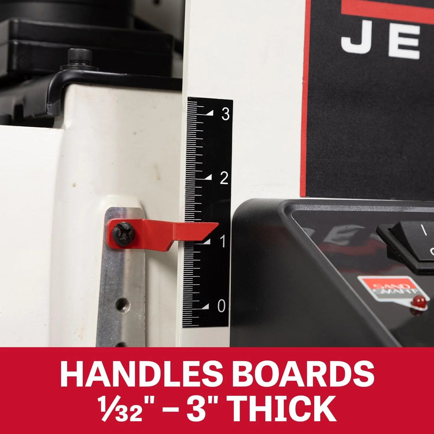 JET JWDS-1632OSC 16-Inch Oscillating Drum Sander, 1-1/2 HP, 115V 1Ph - Image 3
