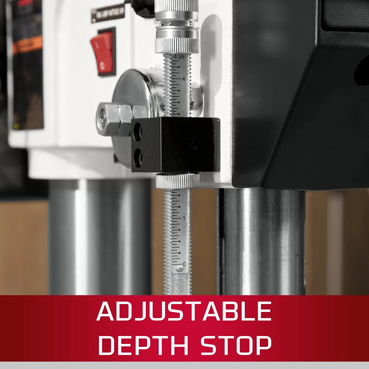 JET 17-Inch Floor Drill Press, 3/4 HP, 1Ph 115V - Image 2