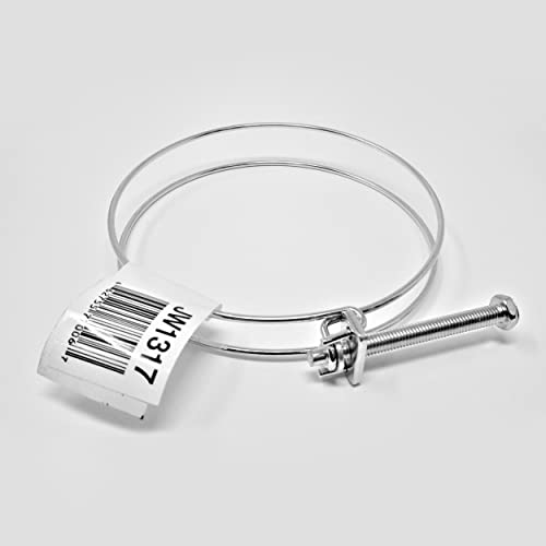 JET 4-Inch Two-Ring Dust Collection Hose Clamp - Image 3