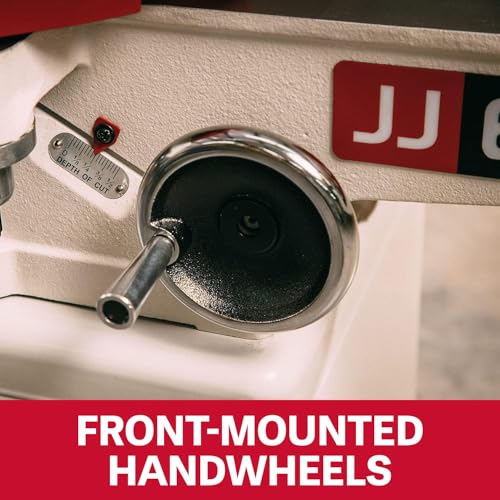 JET 6-Inch Long Bed Jointer, Helical Cutterhead, 1 HP, 115/230V 1Ph (Model JJ-6HHDX) - Image 3
