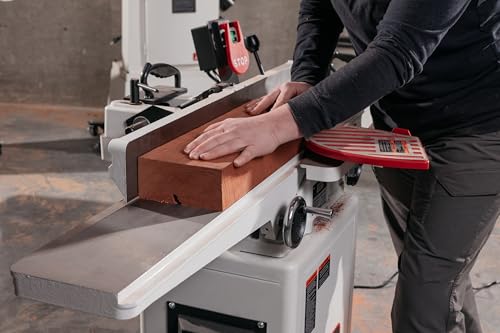 JET 6-Inch Long Bed Jointer, Helical Cutterhead, 1 HP, 115/230V 1Ph (Model JJ-6HHDX) - Image 9