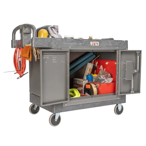 JET Resin Utility Cart with LOAD-N-LOCK Security System - Image 5