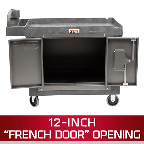 JET Resin Utility Cart with LOAD-N-LOCK Security System - Image 6