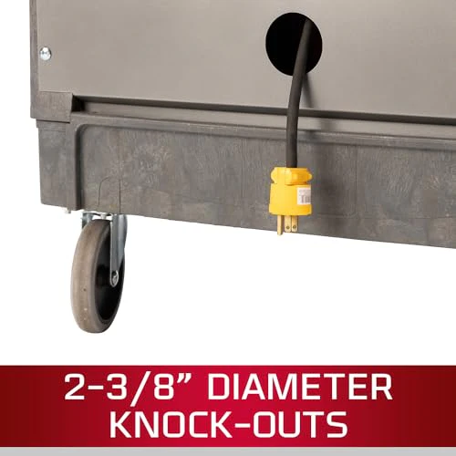 JET Resin Utility Cart with LOAD-N-LOCK Security System - Image 7