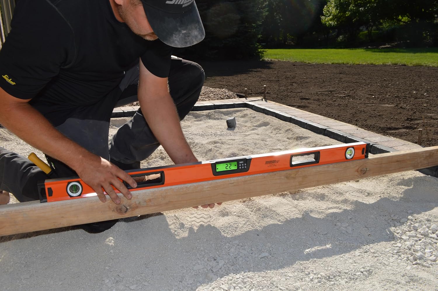 Johnson 1760-4800 Digital Box Level, 48", Orange - Image 5