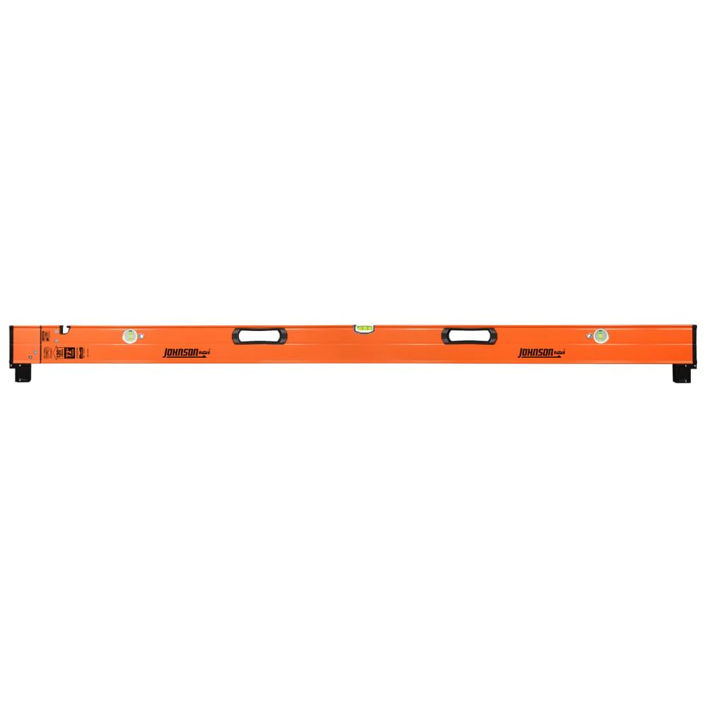 Johnson Level & Tool 5800-0610P 6FT - 10FT Extendable Plate Level, Triple-Secured Mounting System