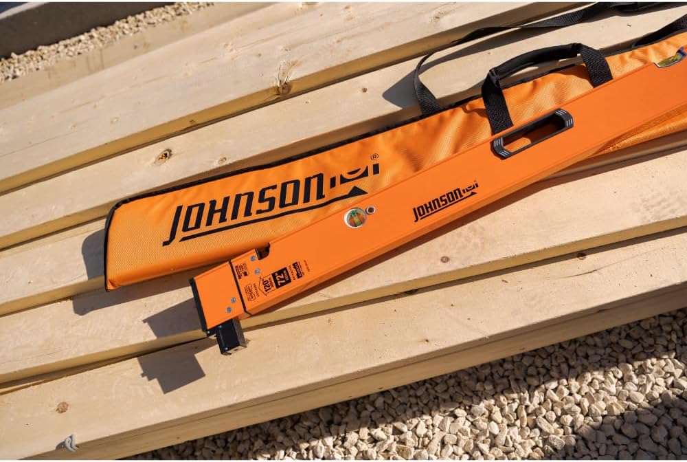 Johnson Level & Tool 5800-0610P 6FT - 10FT Extendable Plate Level, Triple-Secured Mounting System - Image 8