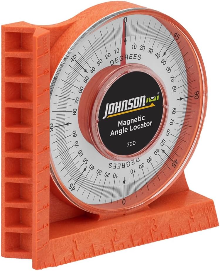 Johnson Level & Tool 700 Magnetic Angle Locator, Orange, 1 Locator - Image 3