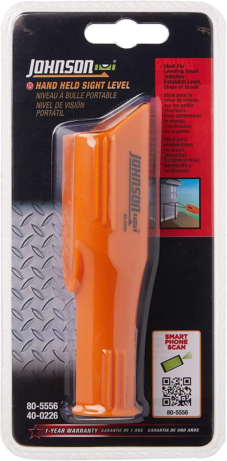 Johnson 80-5556 Contractor Hand Held Sight Level (Durable) - Image 4